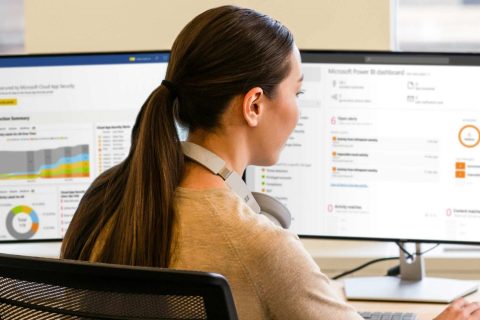 Analyzing Data with Power BI Image source: Microsoft