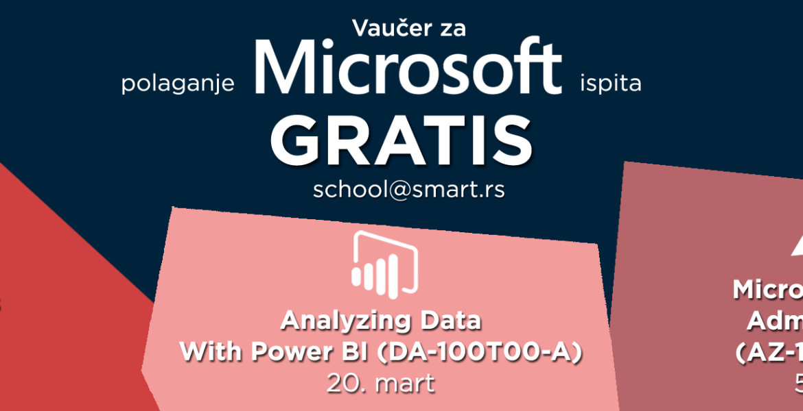 Poklon vaučer za Microsoft kurseve Mart